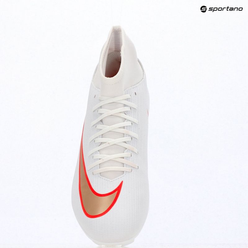 Încălțăminte de fotbal pentru bărbați Nike Mercurial Superfly 11 Club white/bright crimson/blur 16