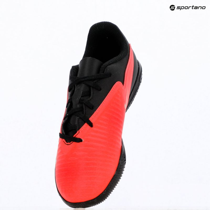 Încălțăminte de fotbal pentru copii Nike Jr. Phantom 6 Low Club Bright Crimson/Bright Crimson/Black 8