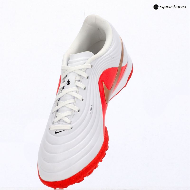 Încălțăminte de fotbal pentru bărbați Nike Tiempo Maestro Academy white/bright crimson/blur 8