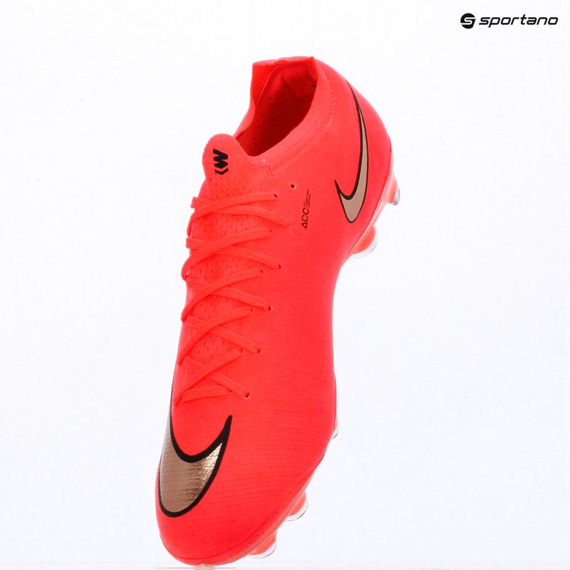 Încălțăminte de fotbal pentru bărbați Nike Mercurial Vapor 17 Elite bright crimson/blur 8