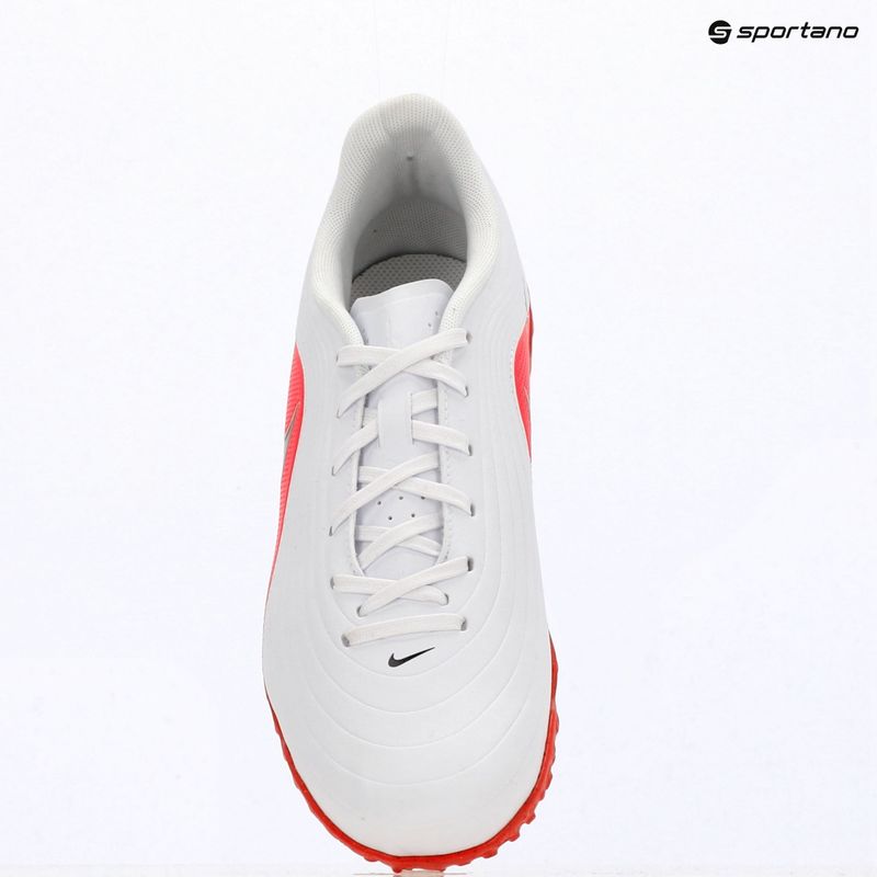 Încălțăminte de fotbal pentru bărbați Nike Tiempo Maestro Club White/Bright Crimson/Blur 8