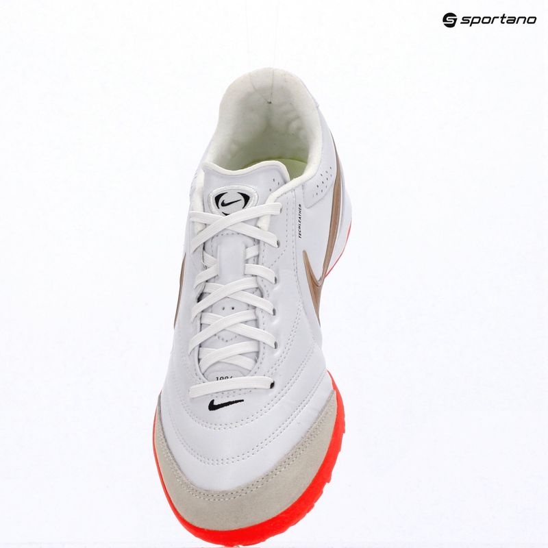 Încălțăminte de fotbal pentru bărbați Nike Tiempo Ligera Pro White/Bright Crimson/Blur 8