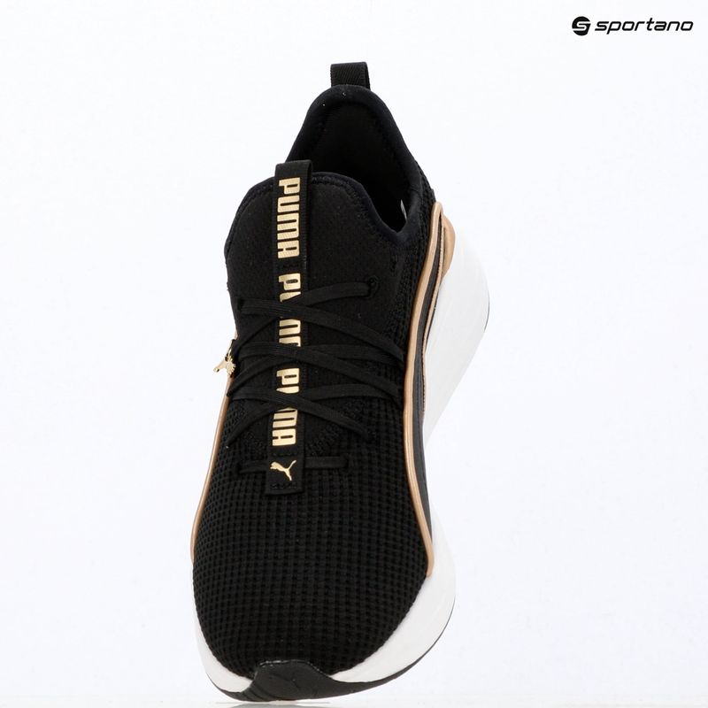 Încălțăminte pentru femei PUMA Softride Sabrina Polished Chrome puma black/puma white/puma gold 16