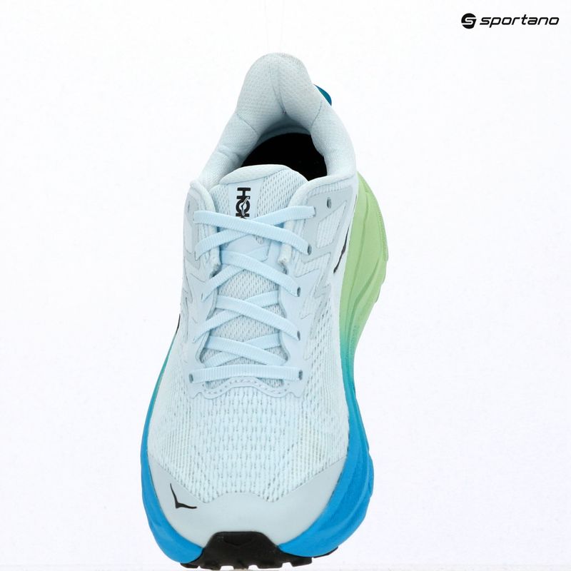 Încălțăminte de alergare pentru femei HOKA Challenger 8 Wide glimmering blue/tart apple 16
