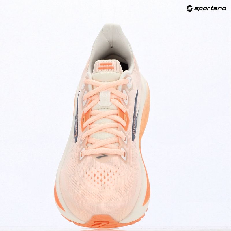 Încălțăminte de alergare pentru femei Brooks Ghost 18 star white/cyber peach/grey 17