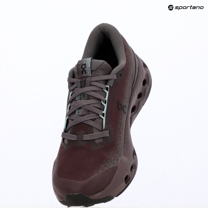Încălțăminte de alergare pentru femei On Cloudsurfer Trail 2 Waterproof urchin/pebble 16