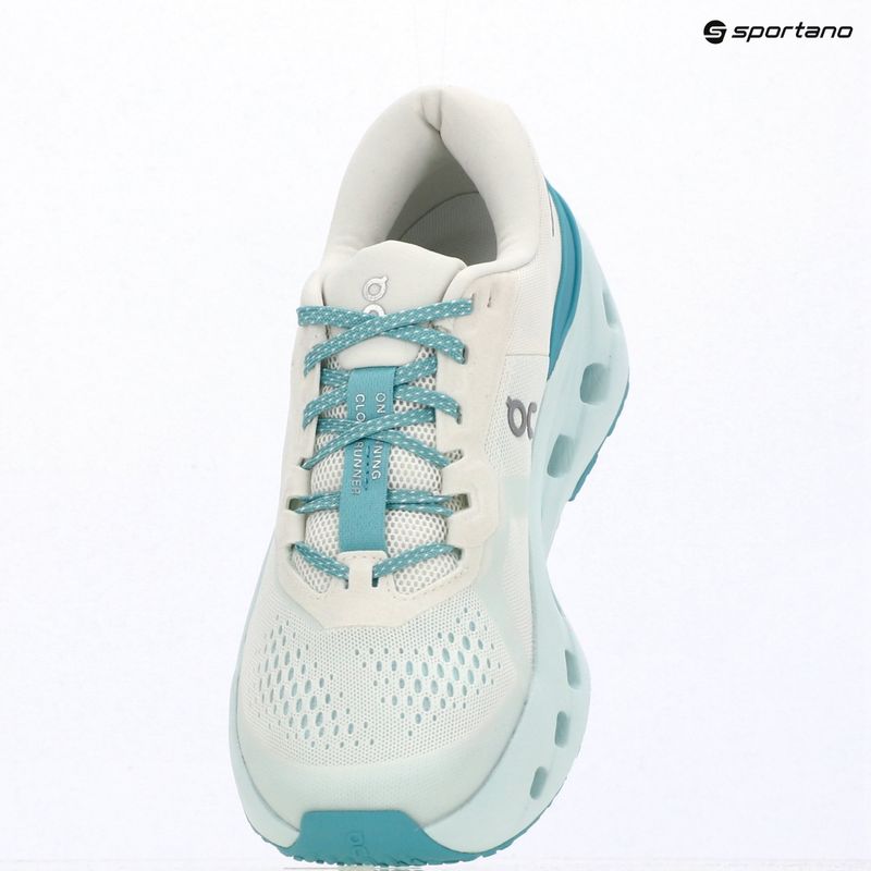 Încălțăminte de alergare pentru femei On Cloudrunner 3 ivory/aquamarine 15
