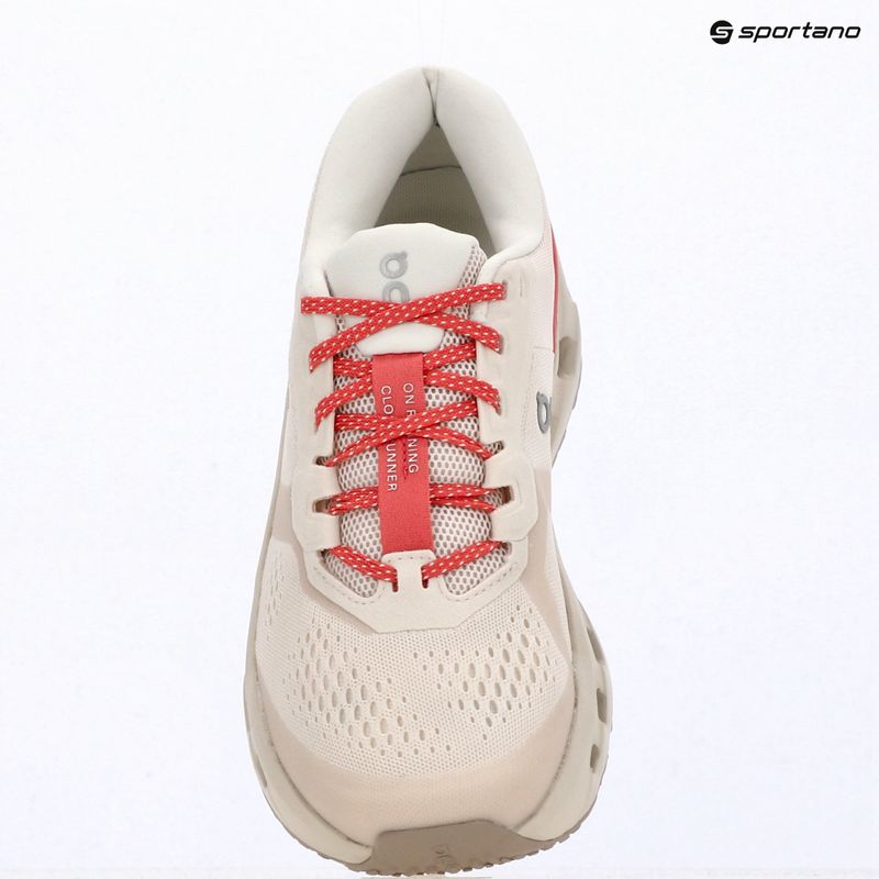 Încălțăminte de alergare pentru femei On Cloudrunner 3 oyster/camellia 16