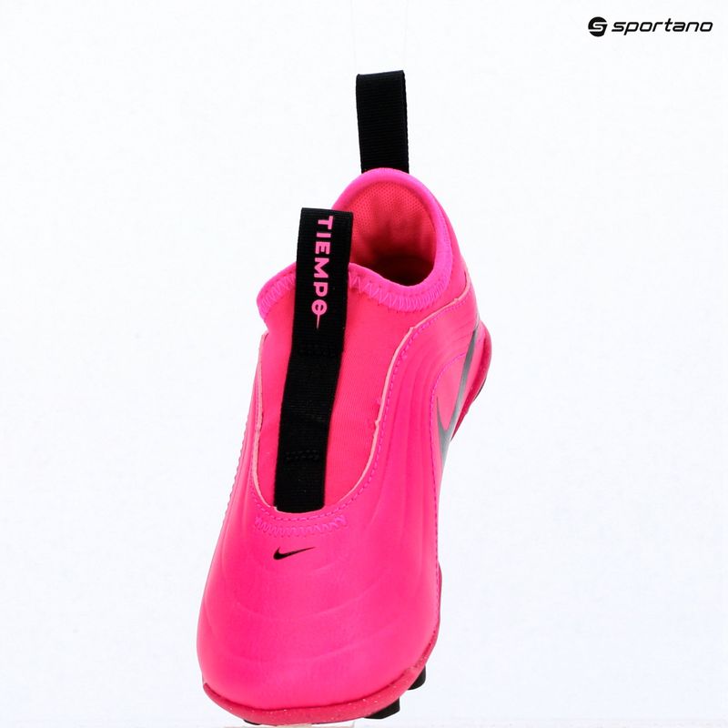 Încălțăminte de fotbal pentru copii Nike Tiempo Maestro Flex Jr FG/MG PS pink blast/black 16