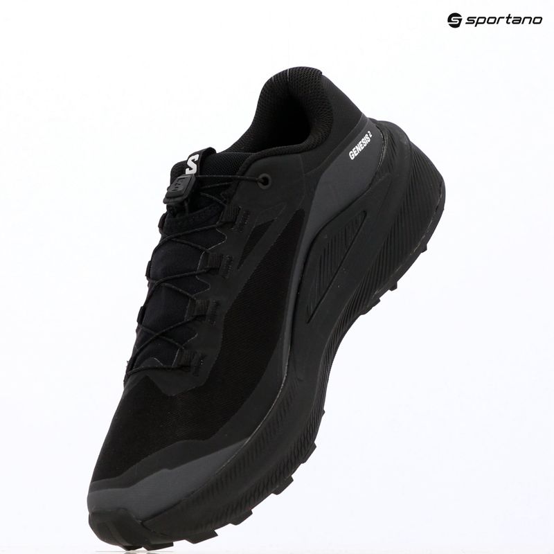 Încălțăminte de alergare pentru bărbați Salomon Genesis 2 GTX black/black 7