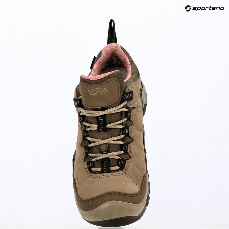 Încălțăminte de trekking pentru femei KEEN Targhee IV Wp brindle/nostalgia rose 16