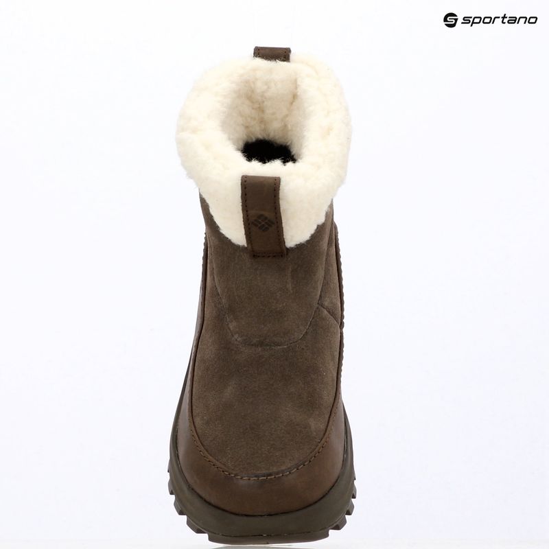 Ghete pentru femei Columbia Snowtrot Ease mud/cordovan 15