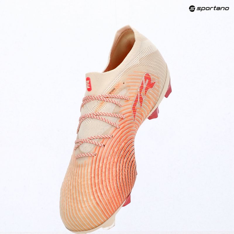 Încățăminte de fotbal PUMA Future 9 Ultimate Low FG sugared almond/puma white/ultra red/puma black 8