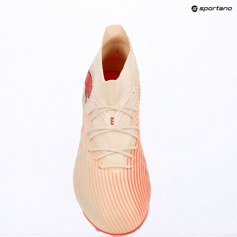 Încățăminte de fotbal PUMA Future 9 Match MxSG sugared almond/puma white/ultra red/puma black 8