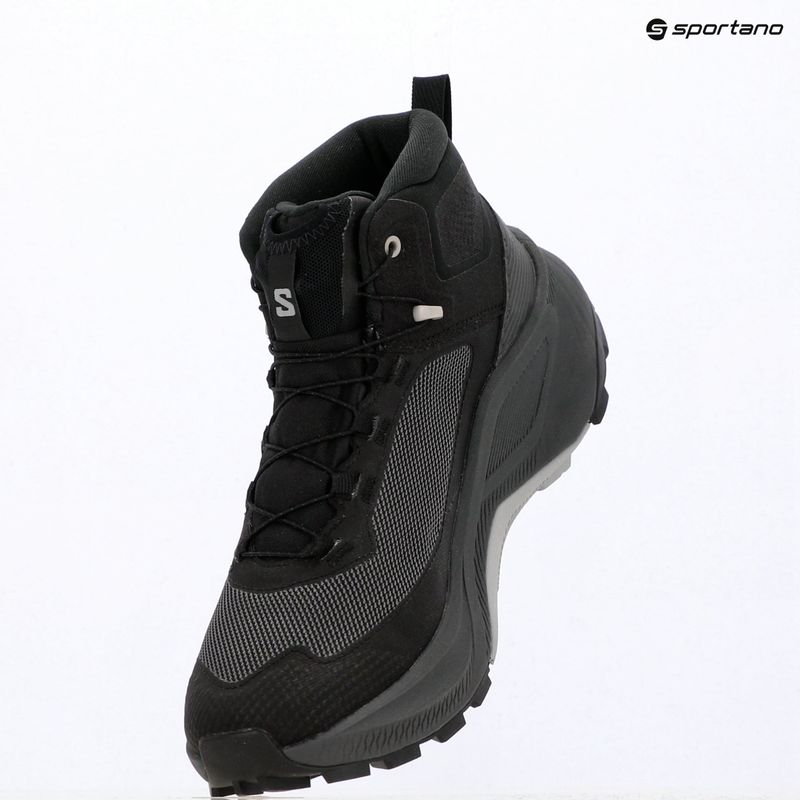 Încălțăminte de drumeție pentru bărbați Salomon Genesis Mid GTX black/asphalt 7