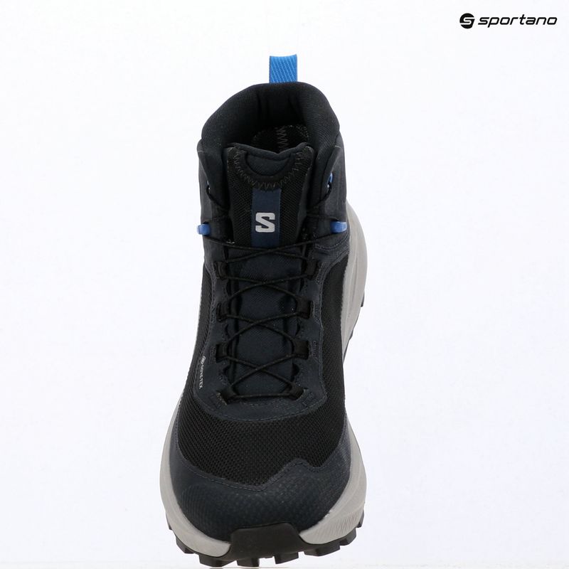 Încălțăminte de drumeție pentru bărbați Salomon Genesis Mid GTX dark navy/spellbound 9