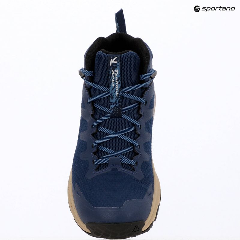 Încălțăminte de trekking pentru bărbați KEEN Targhee Apex Mid Wp naval academy/symphonic susnset 7