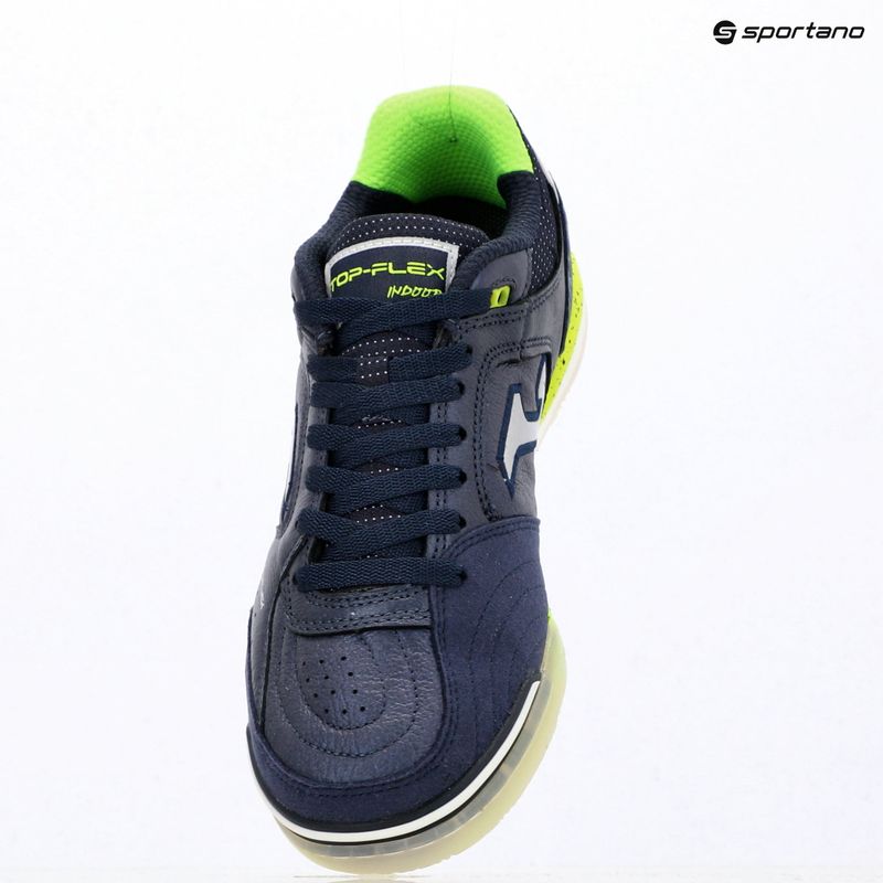 Încălțăminte de fotbal pentru bărbați Joma Top Flex Rebound Indoor navy blue 7