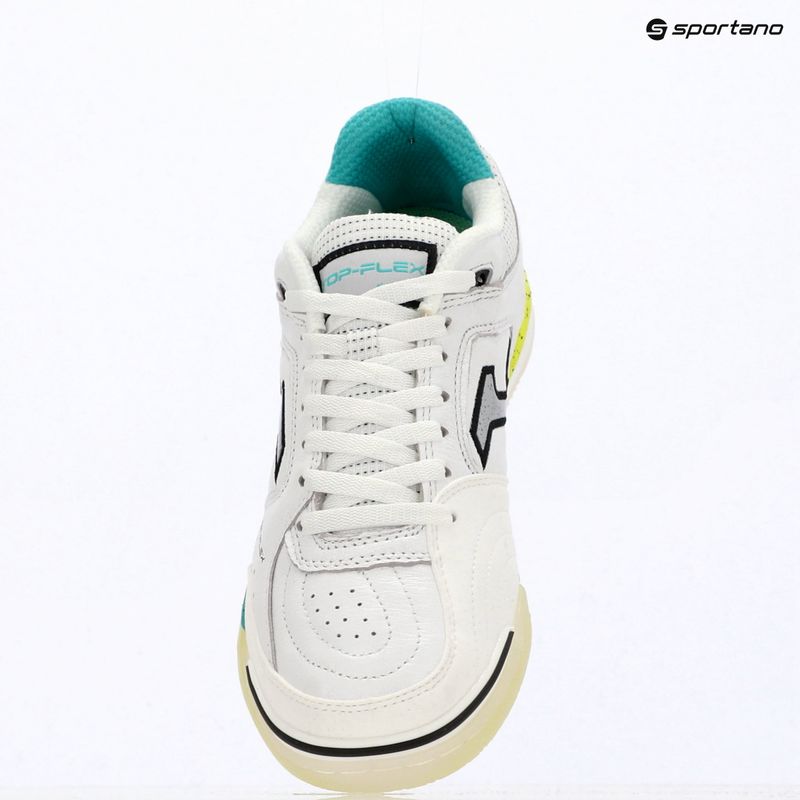 Încălțăminte de fotbal pentru bărbați Joma Top Flex Rebound Indoor white 3
