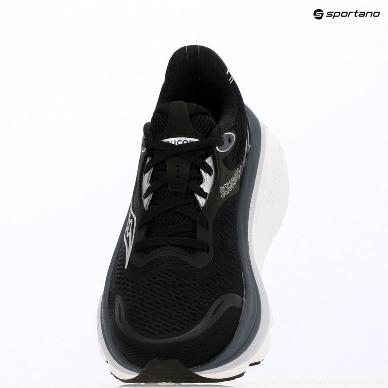 Încălțăminte de alergare pentru femei Saucony Hurricane 26 black/silver 15