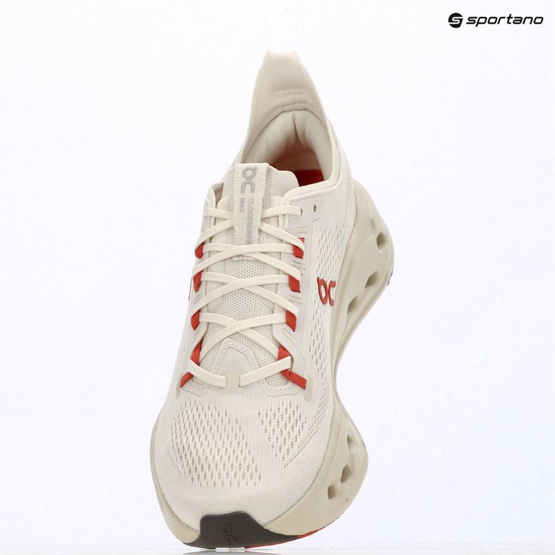 Încălțăminte de alergare pentru bărbați On Cloudsurfer Max ivory/dustrose 8