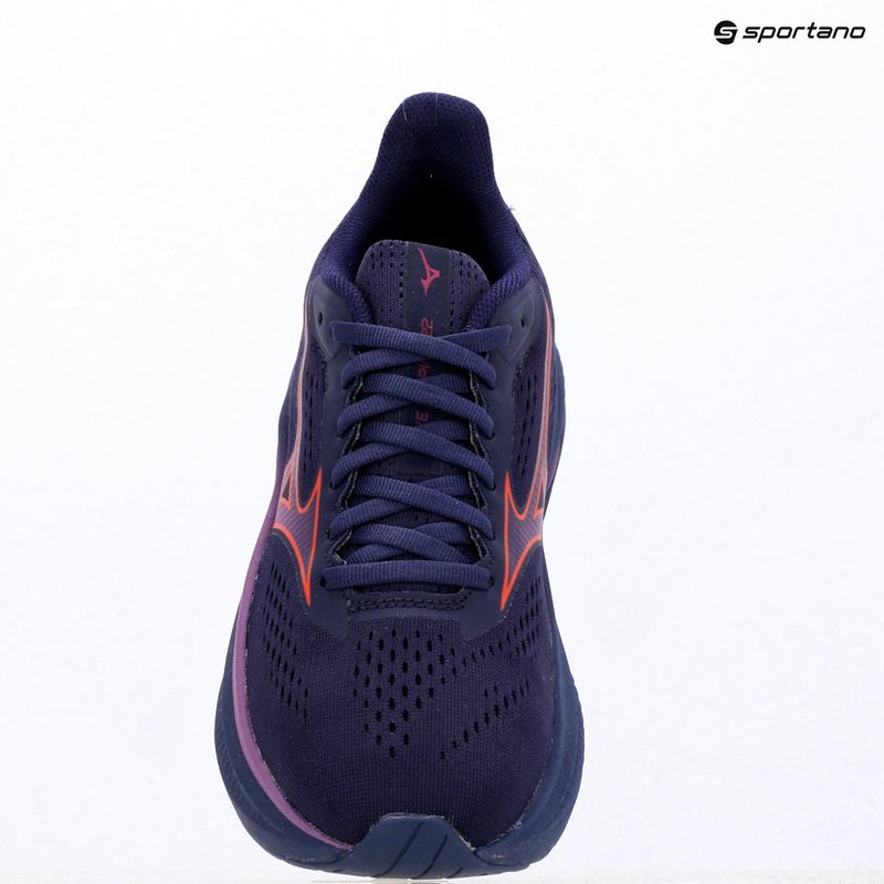 Încălțăminte de alergare pentru femei Mizuno Wave Inspire 22 rhodonite/tomato puree/dahlia 15