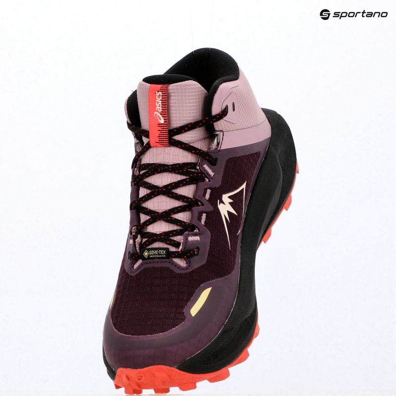 Încălțăminte de alergare pentru femei ASICS Gel-Trabuco MT GTX dark aubergine/taro purple 9