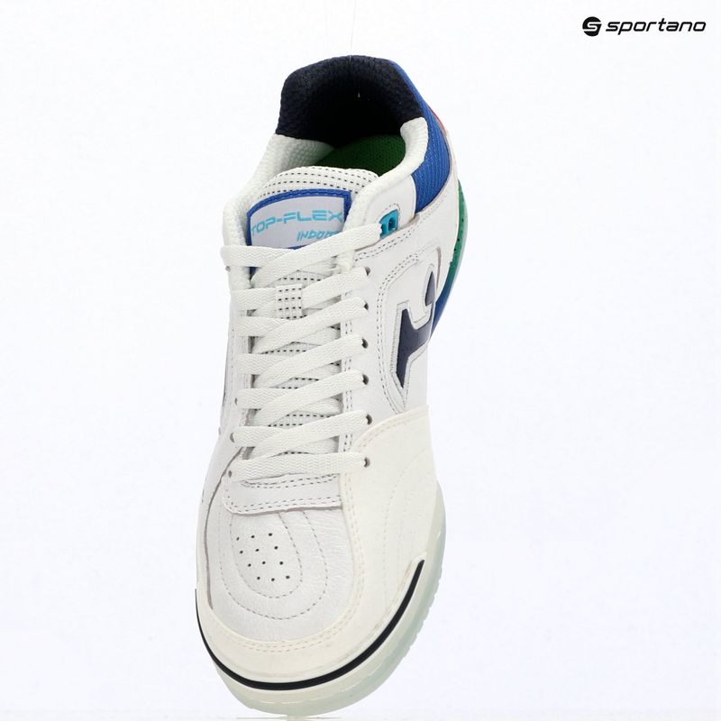Încălțăminte de fotbal pentru bărbați Joma Top Flex Indoor white 6