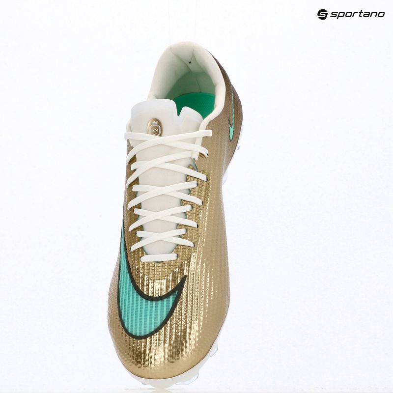 Încălțăminte de fotbal pentru bărbați Nike Mercurial Superfly 11 Pro "Kylian Mbappé" metallic gold/green glow 18