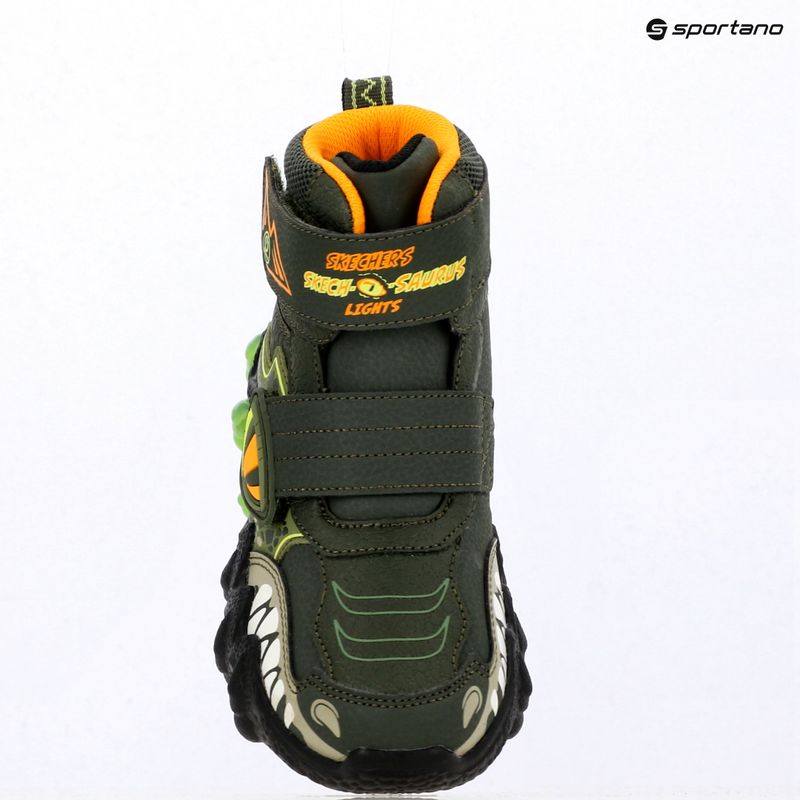 Ghete pentru copii SKECHERS Skech-O-Saurus Lights 2.0 green 16