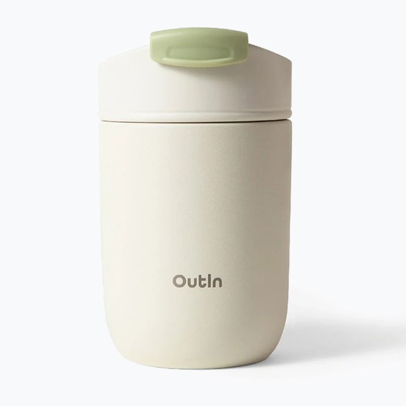 Cană termică OutIn Travel Tumbler 350 ml sand white