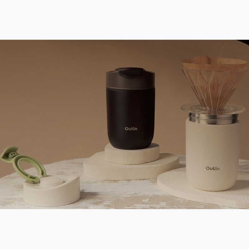 Cană termică OutIn Travel Tumbler 350 ml terra brown 5