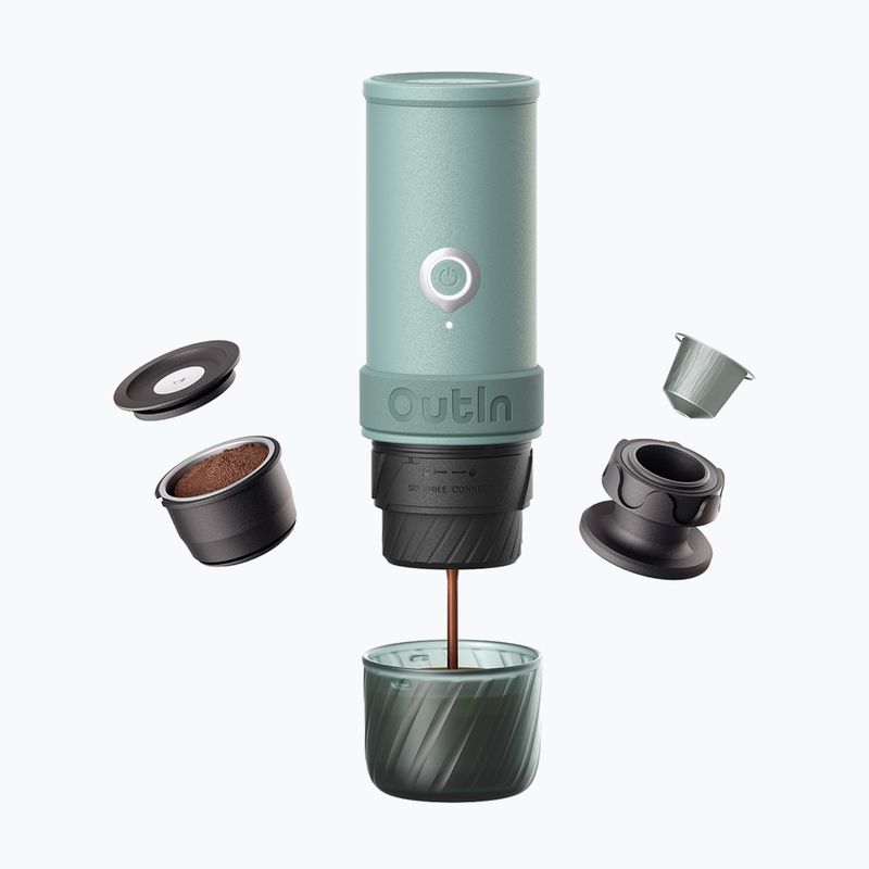 Mașină de cafea portabilă OutIn Mino canyon green 2