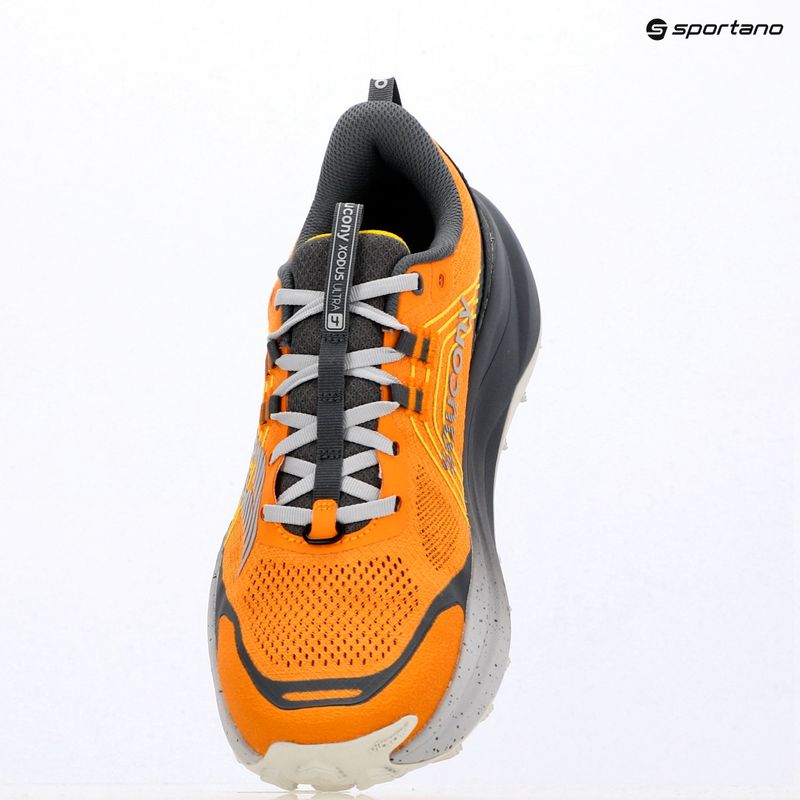 Încălțăminte de alergare pentru bărbați Saucony Xodus Ultra 4 fuego/carbon 16