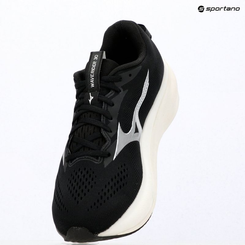 Încălțăminte de alergare pentru bărbați Mizuno Wave Rider 30 2E black/white 15