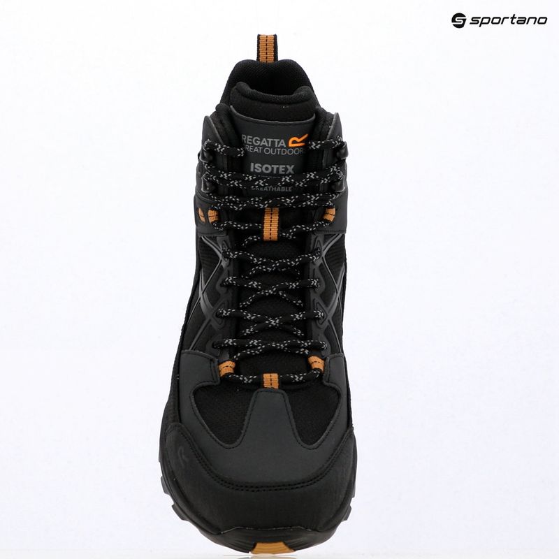 Încălțăminte de trekking pentru bărbați REGATTA Samaris III black/ash/wood 18