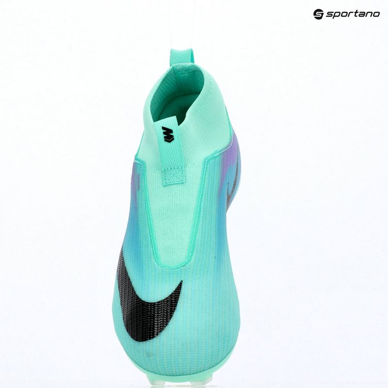 Încălțăminte de fotbal pentru copii Nike Jr. Mercurial Superfly 11 Academy green glow/black 9