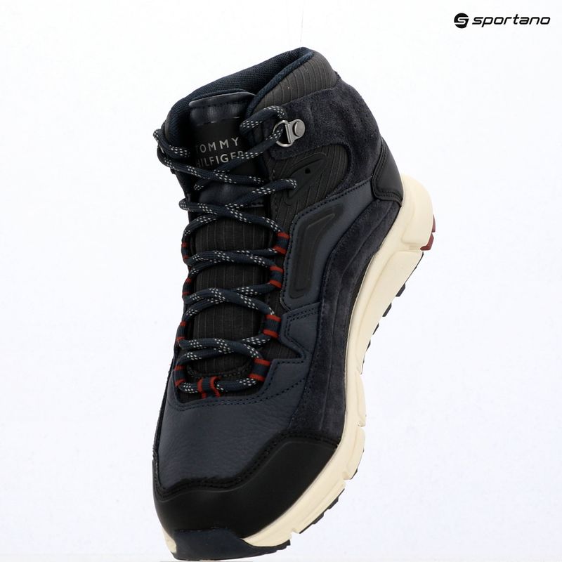 Încălțăminte pentru bărbați Tommy Hilfiger Mix Chuk Waterproof navy blue 9