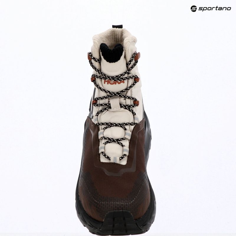 Încălțăminte de trekking pentru bărbați HOKA Kaha 2 Frost GTX river rock grey/black 18