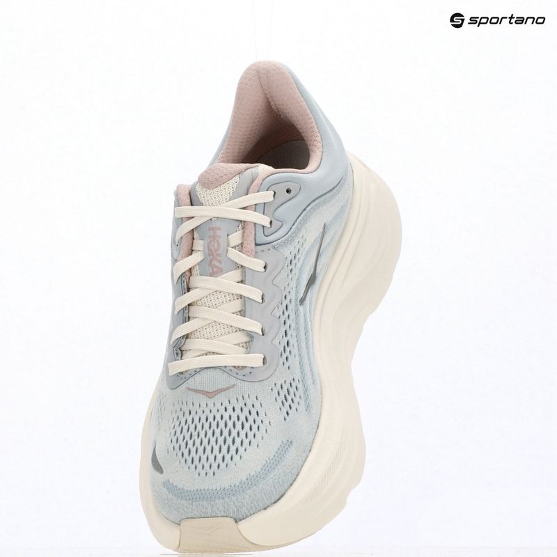 Încălțăminte de alergare pentru femei HOKA Bondi 9 GLM alabaster/mineral blue 15