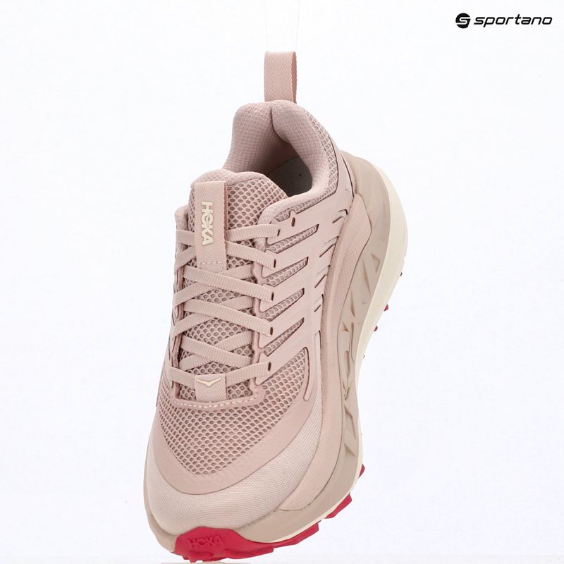 Încălțăminte de alergare pentru femei HOKA Stinson 8 pink opal/alabaster 18