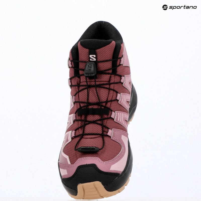 Încălțăminte de drumeție pentru copii Salomon XA Pro Mid Waterproof nocturne/dusky orchid 14