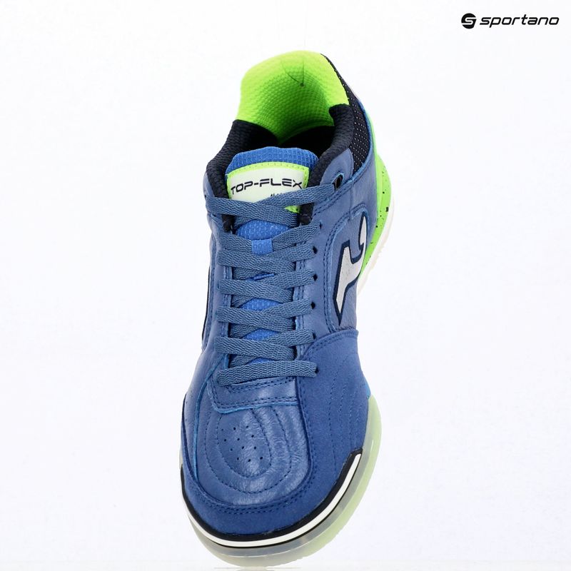 Încălțăminte de fotbal pentru bărbați Joma Top Flex Rebound Indoor royal blue 15