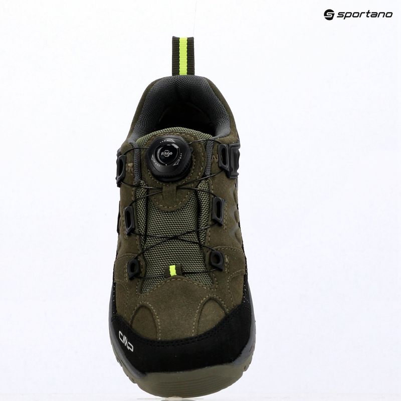 Încălțăminte de trekking pentru copii CMP Kiruna Low FitGo Waterproof olive 13