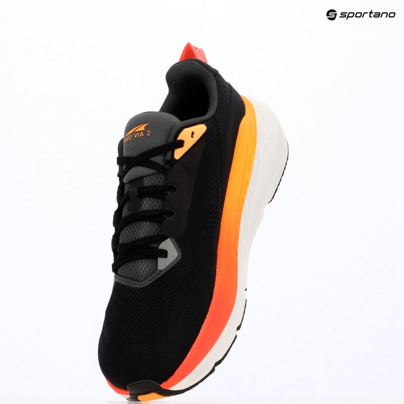Încălțăminte de alergare pentru bărbați Altra FWD Via 2 black/orange pop/coral 13