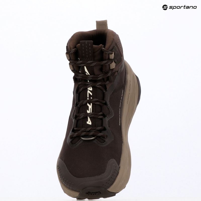 Încălțăminte de alergare pentru bărbați Altra Olympus 7 Mid GTX chocolate brown/brown 13