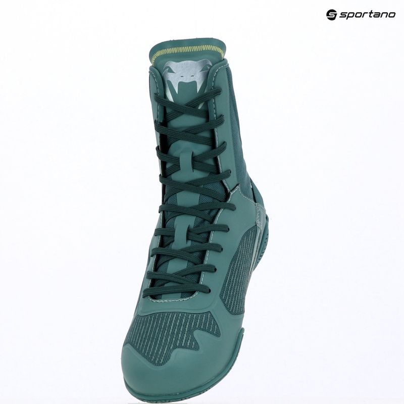 Încălțăminte de box Venum Elite Neo Boxing green/neon yellow 14