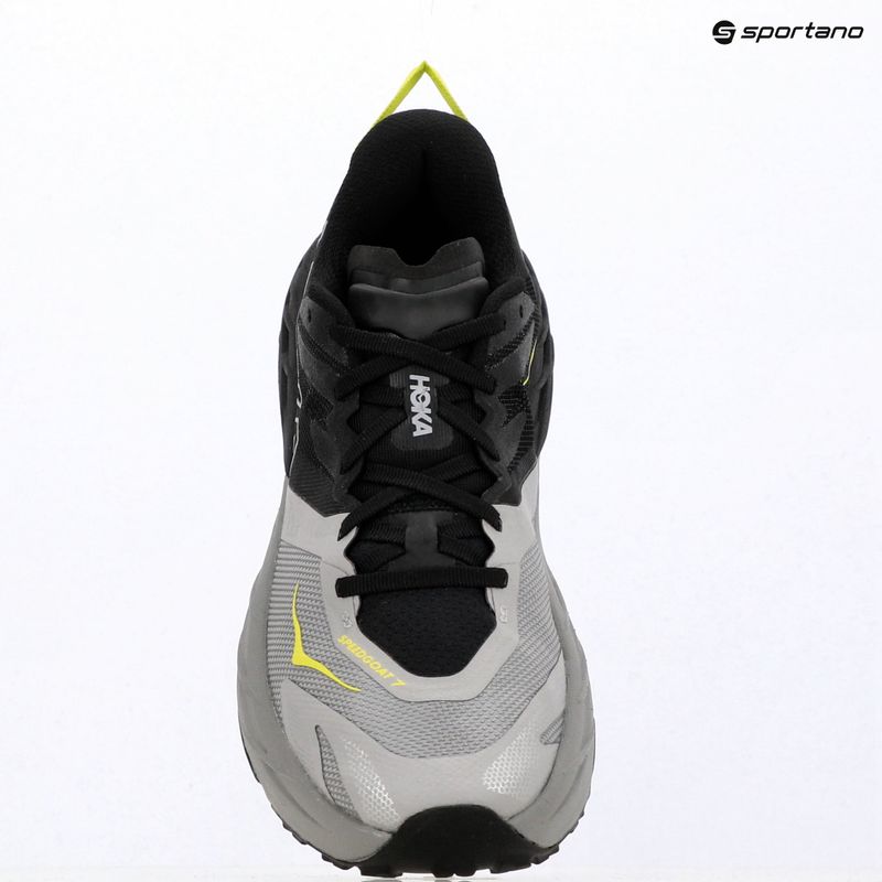 Încălțăminte de alergare pentru bărbați HOKA Speedgoat 7 black/stellar grey 18