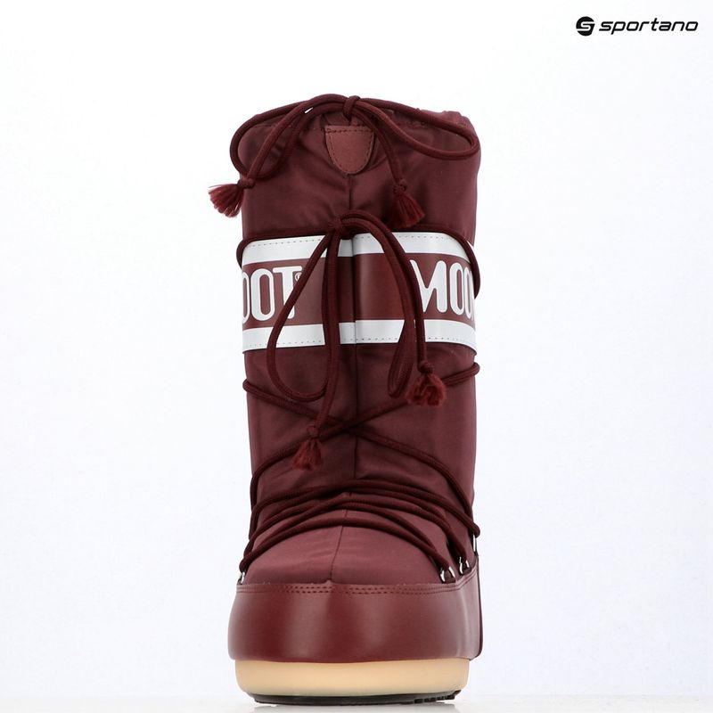 Ghete pentru femei Moon Boot Icon Nylon burgundy 13