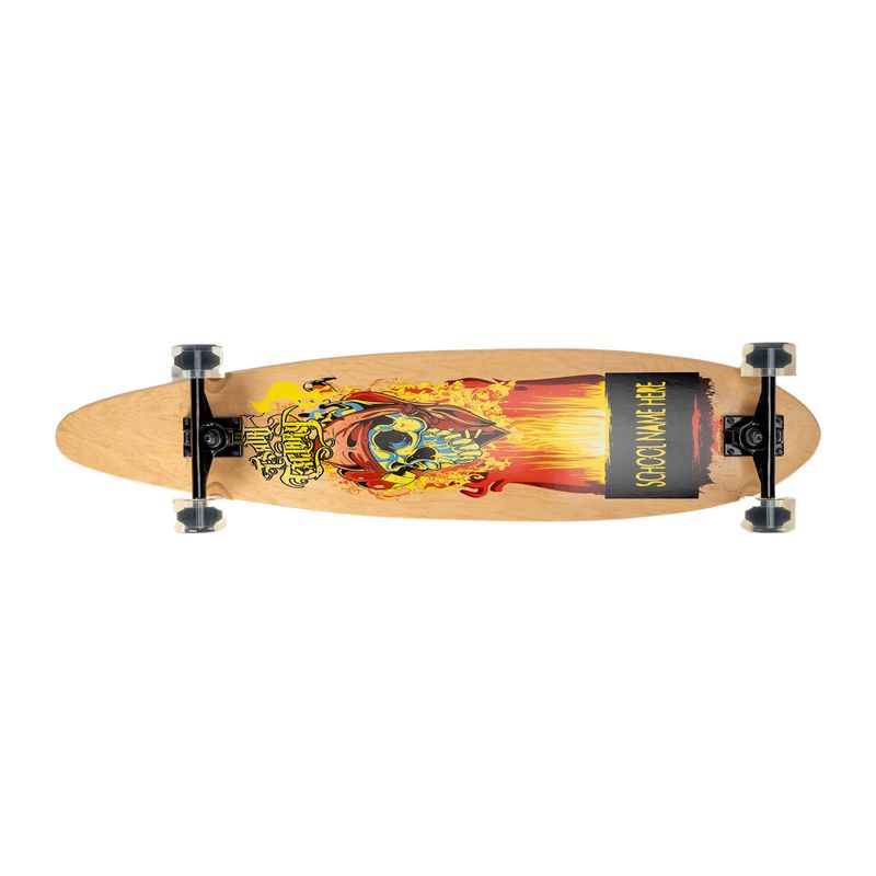 Mecanică longboard Speedy 40x9 Wood PW negru 507